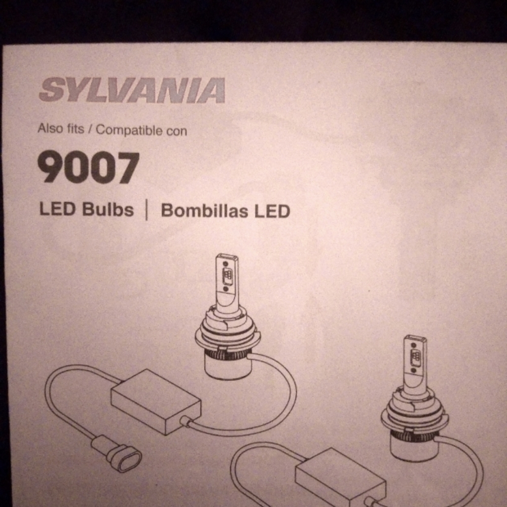 Sylvania 9007 LED headlights for ATV